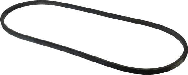 Continental ContiTech - Section A, 45" Outside Length, V-Belt - Wingprene Rubber-Impregnated Fabric, HY-T Matchmaker, No. A43 - Exact Tool & Supply