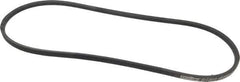 Continental ContiTech - Section A, 48" Outside Length, V-Belt - Wingprene Rubber-Impregnated Fabric, HY-T Matchmaker, No. A46 - Exact Tool & Supply