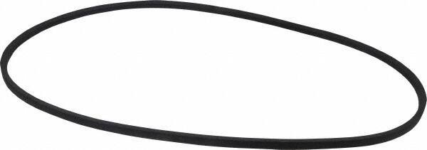 Continental ContiTech - Section A, 54" Outside Length, V-Belt - Wingprene Rubber-Impregnated Fabric, HY-T Matchmaker, No. A52 - Exact Tool & Supply