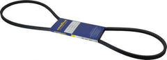 Continental ContiTech - Section A, 57" Outside Length, V-Belt - Wingprene Rubber-Impregnated Fabric, HY-T Matchmaker, No. A55 - Exact Tool & Supply