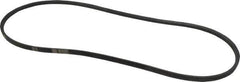 Continental ContiTech - Section A, 58" Outside Length, V-Belt - Wingprene Rubber-Impregnated Fabric, HY-T Matchmaker, No. A56 - Exact Tool & Supply