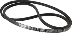 Continental ContiTech - Section A, 68" Outside Length, V-Belt - Wingprene Rubber-Impregnated Fabric, HY-T Matchmaker, No. A66 - Exact Tool & Supply