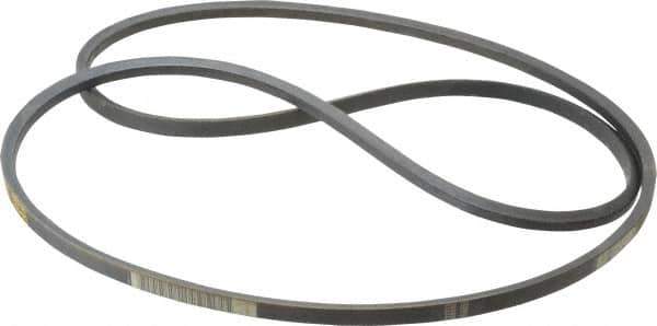 Continental ContiTech - Section A, 78" Outside Length, V-Belt - Wingprene Rubber-Impregnated Fabric, HY-T Matchmaker, No. A76 - Exact Tool & Supply