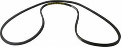 Continental ContiTech - Section A, 83" Outside Length, V-Belt - Wingprene Rubber-Impregnated Fabric, HY-T Matchmaker, No. A81 - Exact Tool & Supply