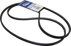 Continental ContiTech - Section A, 87" Outside Length, V-Belt - Wingprene Rubber-Impregnated Fabric, HY-T Matchmaker, No. A85 - Exact Tool & Supply