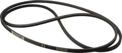 Continental ContiTech - Section A, 100" Outside Length, V-Belt - Wingprene Rubber-Impregnated Fabric, HY-T Matchmaker, No. A98 - Exact Tool & Supply