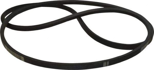 Continental ContiTech - Section A, 107" Outside Length, V-Belt - Wingprene Rubber-Impregnated Fabric, HY-T Matchmaker, No. A105 - Exact Tool & Supply