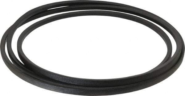 Continental ContiTech - Section A, 122" Outside Length, V-Belt - Wingprene Rubber-Impregnated Fabric, HY-T Matchmaker, No. A120 - Exact Tool & Supply