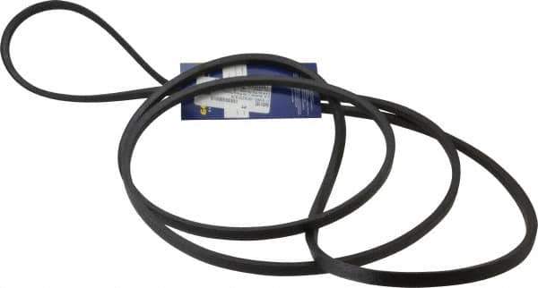 Continental ContiTech - Section A, 146" Outside Length, V-Belt - Wingprene Rubber-Impregnated Fabric, HY-T Matchmaker, No. A144 - Exact Tool & Supply
