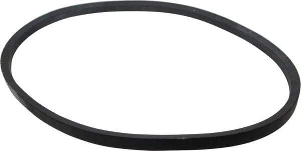 Continental ContiTech - Section B, 37" Outside Length, V-Belt - Wingprene Rubber-Impregnated Fabric, HY-T Matchmaker, No. B34 - Exact Tool & Supply