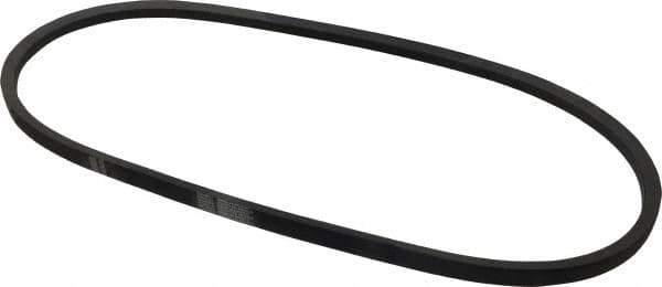 Continental ContiTech - Section B, 49" Outside Length, V-Belt - Wingprene Rubber-Impregnated Fabric, HY-T Matchmaker, No. B46 - Exact Tool & Supply