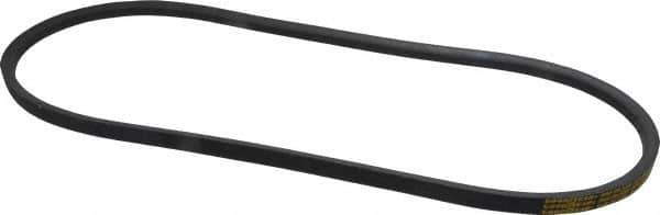 Continental ContiTech - Section B, 52" Outside Length, V-Belt - Wingprene Rubber-Impregnated Fabric, HY-T Matchmaker, No. B49 - Exact Tool & Supply