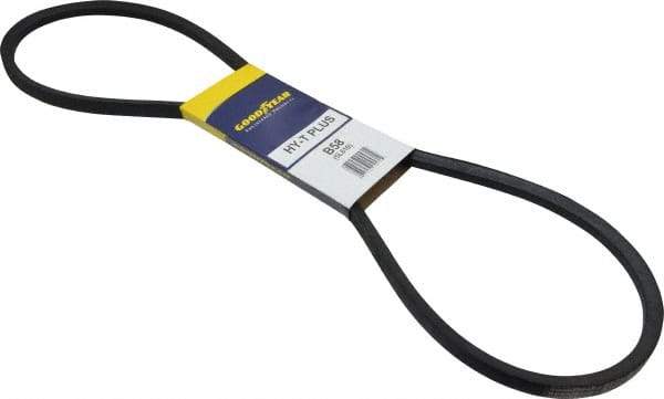 Continental ContiTech - Section B, 61" Outside Length, V-Belt - Wingprene Rubber-Impregnated Fabric, HY-T Matchmaker, No. B58 - Exact Tool & Supply