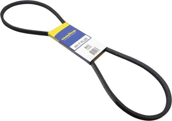 Continental ContiTech - Section B, 66" Outside Length, V-Belt - Wingprene Rubber-Impregnated Fabric, HY-T Matchmaker, No. B63 - Exact Tool & Supply