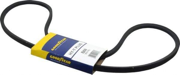 Continental ContiTech - Section B, 71" Outside Length, V-Belt - Wingprene Rubber-Impregnated Fabric, HY-T Matchmaker, No. B68 - Exact Tool & Supply