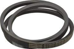 Continental ContiTech - Section B, 75" Outside Length, V-Belt - Wingprene Rubber-Impregnated Fabric, HY-T Matchmaker, No. B72 - Exact Tool & Supply