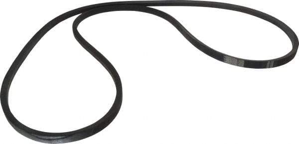 Continental ContiTech - Section B, 90" Outside Length, V-Belt - Wingprene Rubber-Impregnated Fabric, HY-T Matchmaker, No. B87 - Exact Tool & Supply