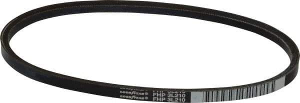 Continental ContiTech - Section 3L, 21" Outside Length, V-Belt - High Traction Rubber, Fractional HP, No. 3L210 - Exact Tool & Supply