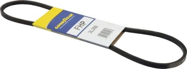 Continental ContiTech - Section 3L, 35" Outside Length, V-Belt - High Traction Rubber, Fractional HP, No. 3L350 - Exact Tool & Supply