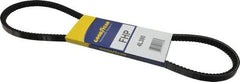 Continental ContiTech - Section 4L, 38" Outside Length, V-Belt - High Traction Rubber, Fractional HP, No. 4L380 - Exact Tool & Supply