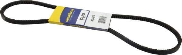 Continental ContiTech - Section 4L, 46" Outside Length, V-Belt - High Traction Rubber, Fractional HP, No. 4L460 - Exact Tool & Supply