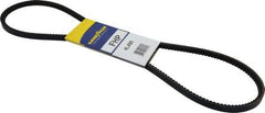 Continental ContiTech - Section 4L, 48" Outside Length, V-Belt - High Traction Rubber, Fractional HP, No. 4L480 - Exact Tool & Supply