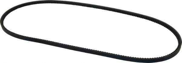 Continental ContiTech - Section 4L, 53" Outside Length, V-Belt - High Traction Rubber, Fractional HP, No. 4L530 - Exact Tool & Supply