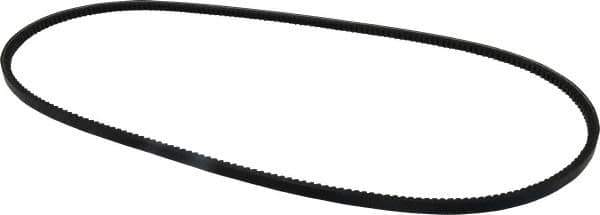 Continental ContiTech - Section 4L, 55" Outside Length, V-Belt - High Traction Rubber, Fractional HP, No. 4L550 - Exact Tool & Supply