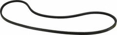 Continental ContiTech - Section 4L, 59" Outside Length, V-Belt - High Traction Rubber, Fractional HP, No. 4L590 - Exact Tool & Supply