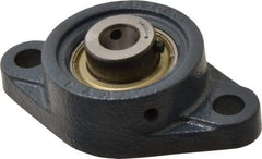 Value Collection - 3-7/8" OALBall Bearing Pillow Block - Cast Iron - Exact Tool & Supply