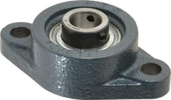 Value Collection - 3-7/8" OALBall Bearing Pillow Block - Cast Iron - Exact Tool & Supply