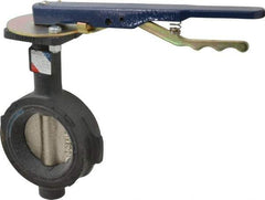 NIBCO - 3" Pipe, Wafer Butterfly Valve - Lever Handle, Ductile Iron Body, EPDM Seat, 250 WOG, Ductile Iron Disc, Stainless Steel Stem - Exact Tool & Supply