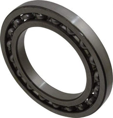SKF - 65mm Bore Diam, 100mm OD, Open Deep Groove Radial Ball Bearing - 11mm Wide, 1 Row, Round Bore, 3,730 Lb Static Capacity, 4,770 Lb Dynamic Capacity - Exact Tool & Supply