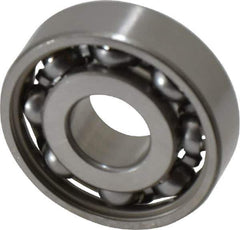 SKF - 10mm Bore Diam, 28mm OD, Open Deep Groove Radial Ball Bearing - 8mm Wide, 1 Row, Round Bore, 441 Lb Static Capacity, 1,040 Lb Dynamic Capacity - Exact Tool & Supply