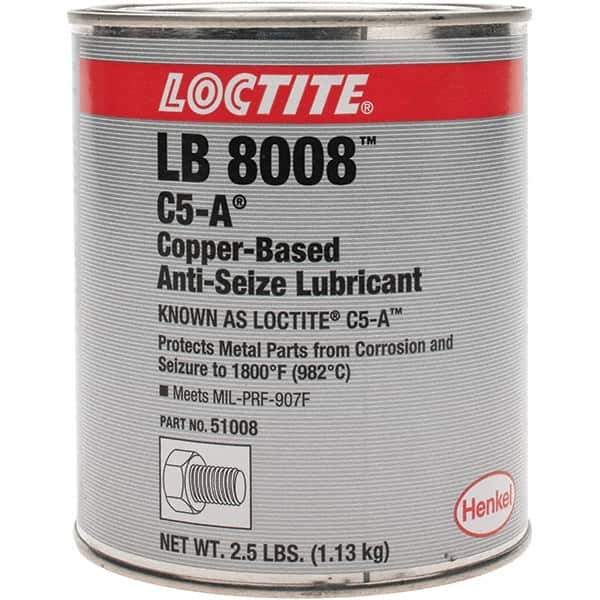 Loctite - 2.5 Lb Can Anti-Seize Lubricant - Copper, 1,800°F - Exact Tool & Supply