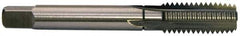 Balax - 4 Flutes, 0.9500 Inch Thread Length, M11x1.50 Metric Coarse, Nitride Oxide Coating, High Speed Steel, Cleanout Tap - 3-5/32 Inch Overall Length, 13/32 Inch Square Length, 0.242 Inch Square Size, 0.323 Inch Shank Diameter, Modified Bottoming - Exact Tool & Supply