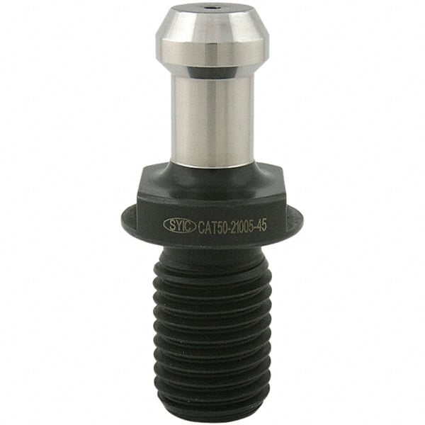 Techniks - Retention Knobs Type: Standard Taper Size: CAT50 - Exact Tool & Supply