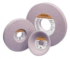 Camel Grinding Wheels - 14" Diam x 5" Hole x 1" Thick, J Hardness, 60 Grit Surface Grinding Wheel - Aluminum Oxide, Type 1, Medium Grade, 1,910 Max RPM, Vitrified Bond, No Recess - Exact Tool & Supply