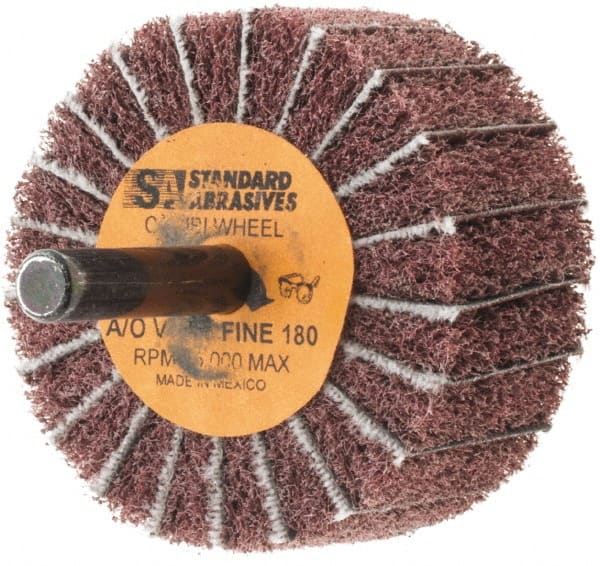 Standard Abrasives - Mounted Flap Wheel - - Exact Tool & Supply