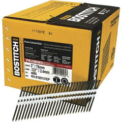 Stanley Bostitch - 11 Gauge 0.131" Shank Diam 3" Long Framing Nails for Power Nailers - Exact Tool & Supply