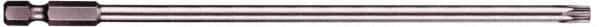 Wiha - T27 Torx Bit - 1/4" Hex Drive, 6" OAL - Exact Tool & Supply
