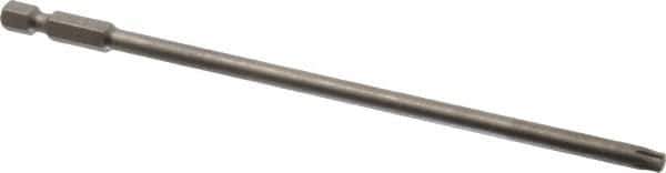 Wiha - T25 Torx Bit - 1/4" Hex Drive, 6" OAL - Exact Tool & Supply