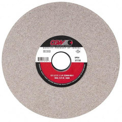 Camel Grinding Wheels - 14" Diam x 5" Hole x 1-1/2" Thick, J Hardness, 46 Grit Surface Grinding Wheel - Aluminum Oxide, Type 1, Coarse Grade, 1,910 Max RPM, Vitrified Bond, No Recess - Exact Tool & Supply