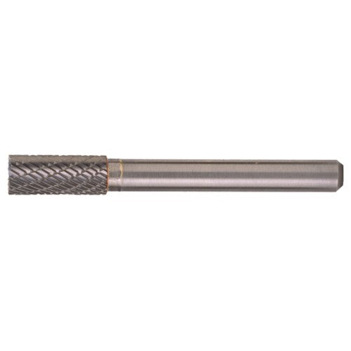 SA-9 Double Cut Solid Carbide Bur-Cylindrical without End Cut - Exact Tool & Supply