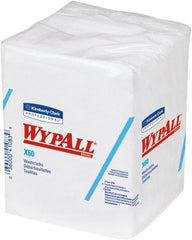WypAll - 8 Qty 70 Sheet X60 1/4 Fold Shop Towel/Industrial Wipes - Exact Tool & Supply