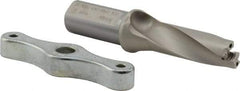 Iscar - 0.866 to 0.901" Diam, 3xD, 2.6" Max Depth, 1" Shank Diam, Replaceable Tip Drill - 22 Seat Size, DCM Toolholder, Series ChamDrill - Exact Tool & Supply