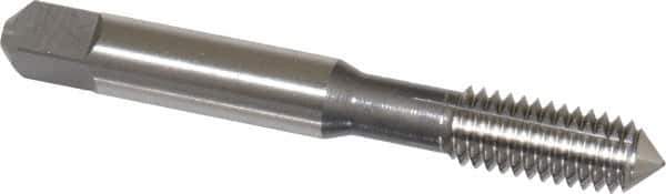 Kennametal - 3/8-16 UNC H7 Thread Limit Plug Thread Forming Tap - Vanadium High Speed Steel, Bright Finish, 2.94" OAL, 3/4" Thread Length, Right Hand Thread - Exact Tool & Supply