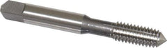 Kennametal - 3/8-16 UNC H7 Thread Limit Plug Thread Forming Tap - Vanadium High Speed Steel, Bright Finish, 2.94" OAL, 3/4" Thread Length, Right Hand Thread - Exact Tool & Supply