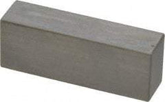 Mitutoyo - 0.5" Rectangular Steel Gage Block - Accuracy Grade 0, Includes Certificate of Inspection - Exact Tool & Supply