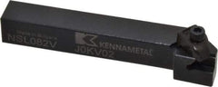 Kennametal - Internal/External Thread, Left Hand Cut, 1/2" Shank Width x 1/2" Shank Height Indexable Threading Toolholder - 3-1/2" OAL, N.2L Insert Compatibility, NS Toolholder, Series Top Notch - Exact Tool & Supply